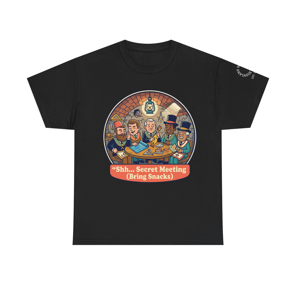 Secret Meeting (Bring Snacks) T-Shirt