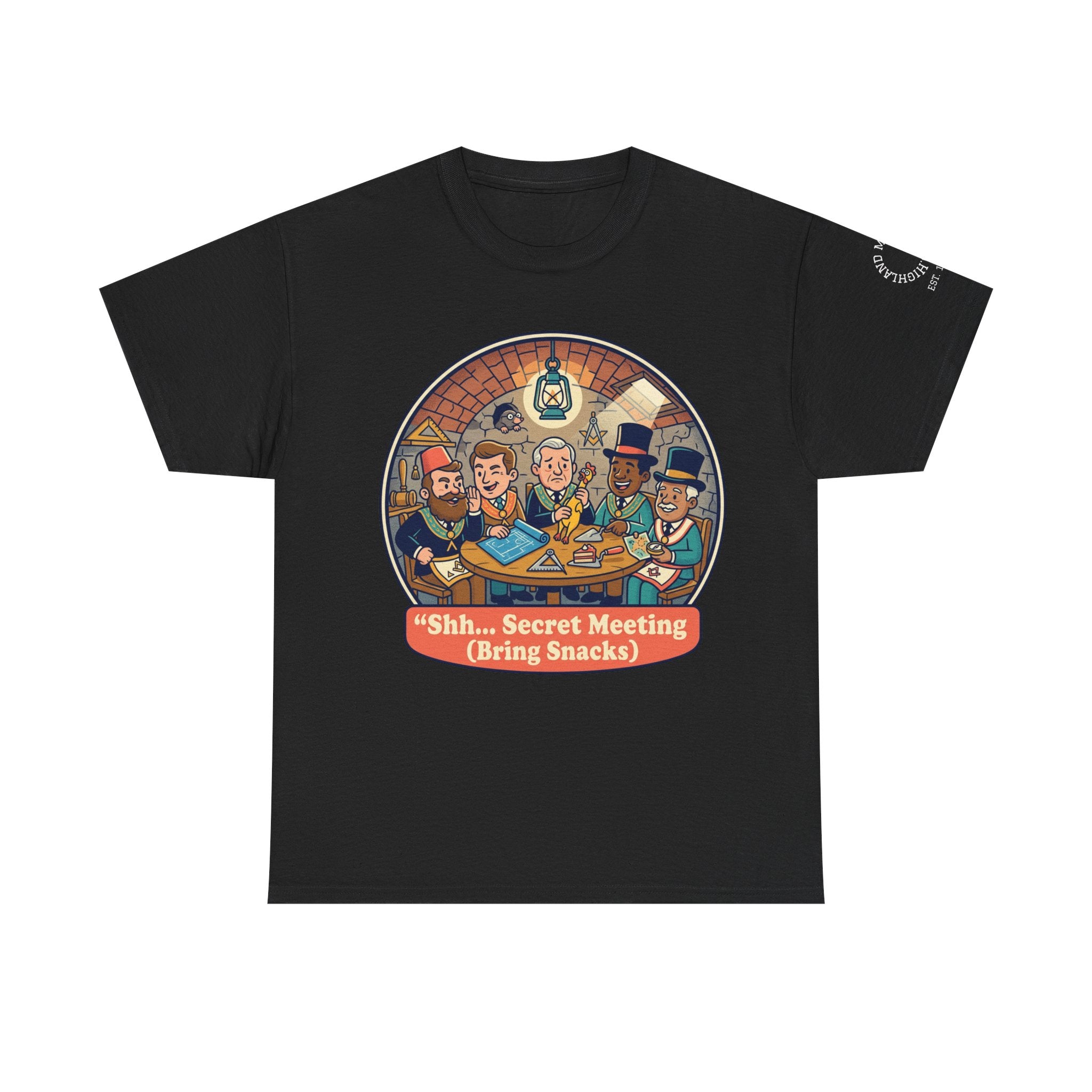 Secret Meeting (Bring Snacks) T-Shirt