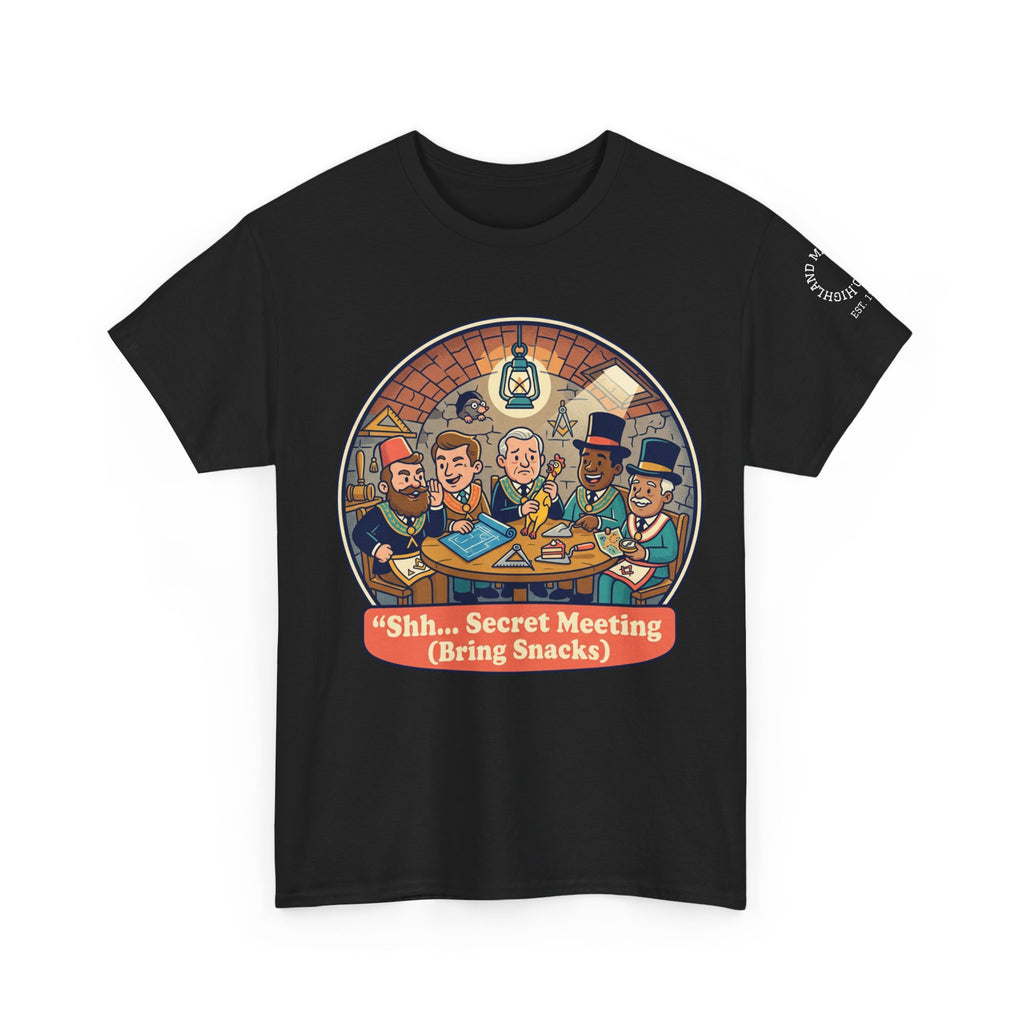 Secret Meeting (Bring Snacks) T-Shirt