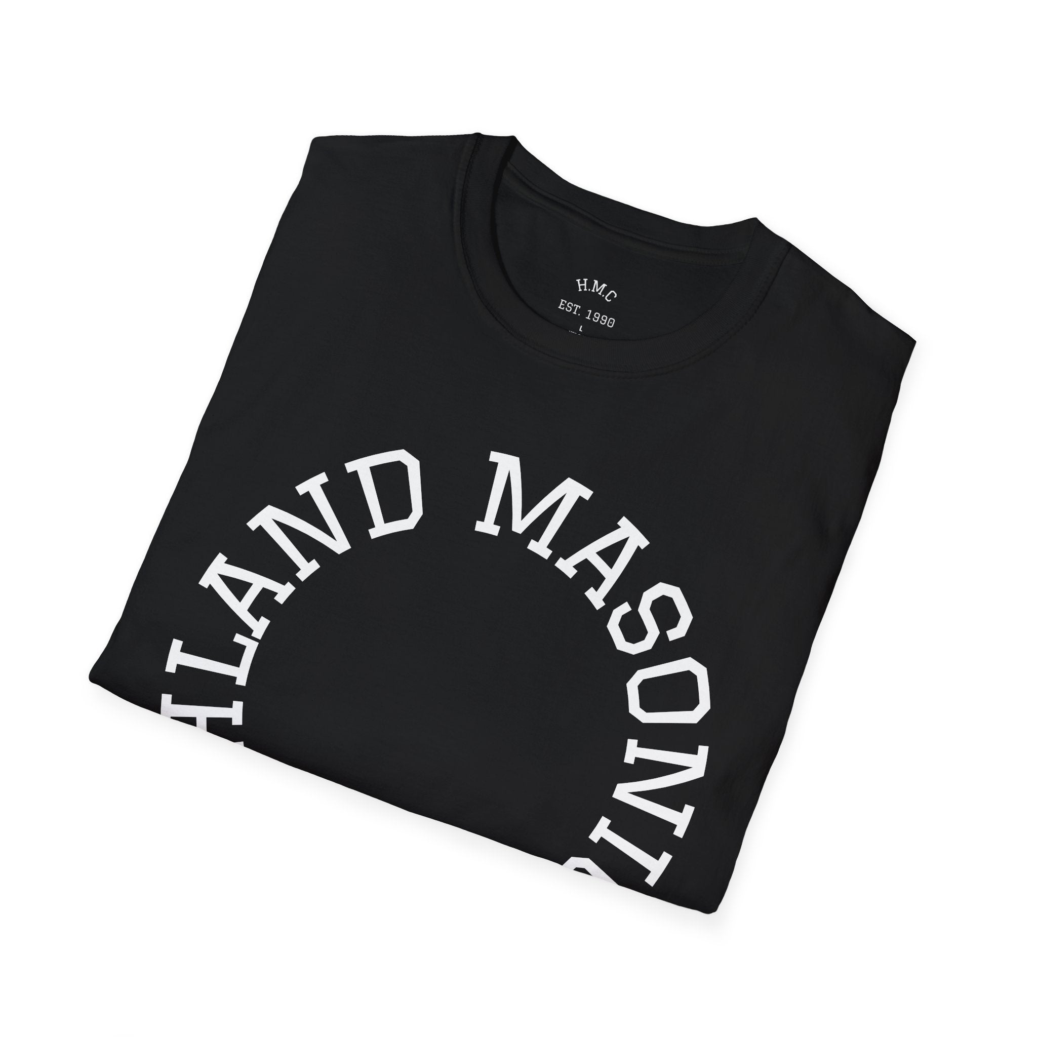 Masonic Club Tee — Highland Masonic Co. EST. 1990 Cotton T-Shirt