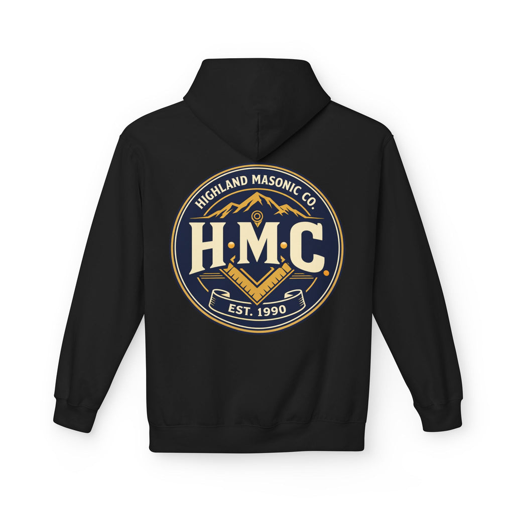 Highland Masonic Co. HMC Logo Hoodie — Freemason Lodge Pullover